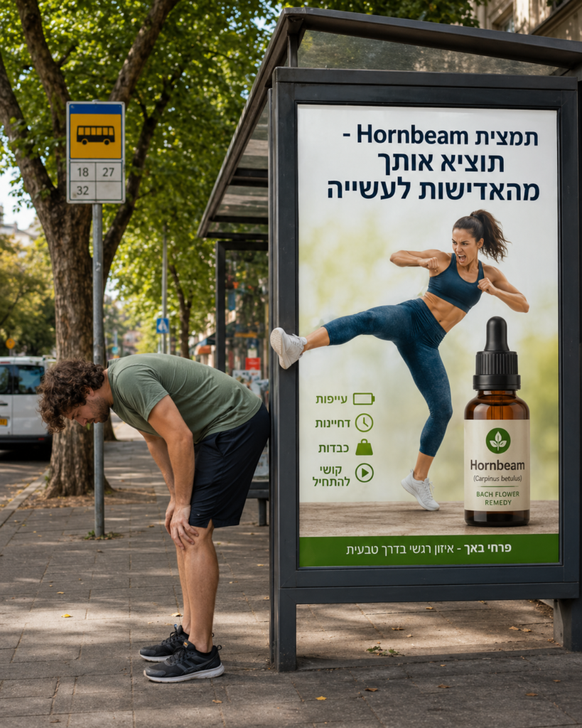 תמצית Hornbeam – להוציא אותך מהאדישות לעשייה