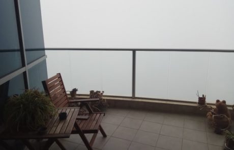 הסמיכות הלבנה שחסמה את הנוף עוררה…